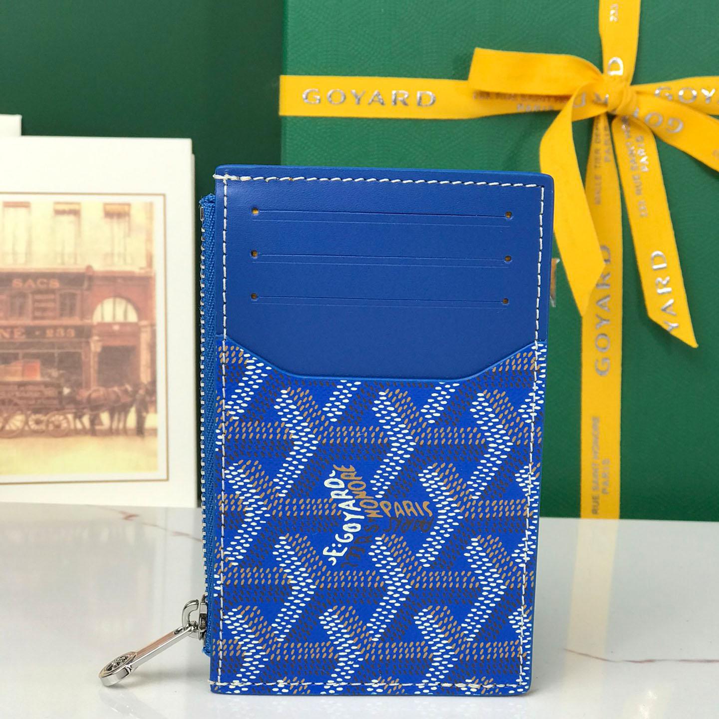 Goyard Bourbon Zipped Card Holder - DesignerGu