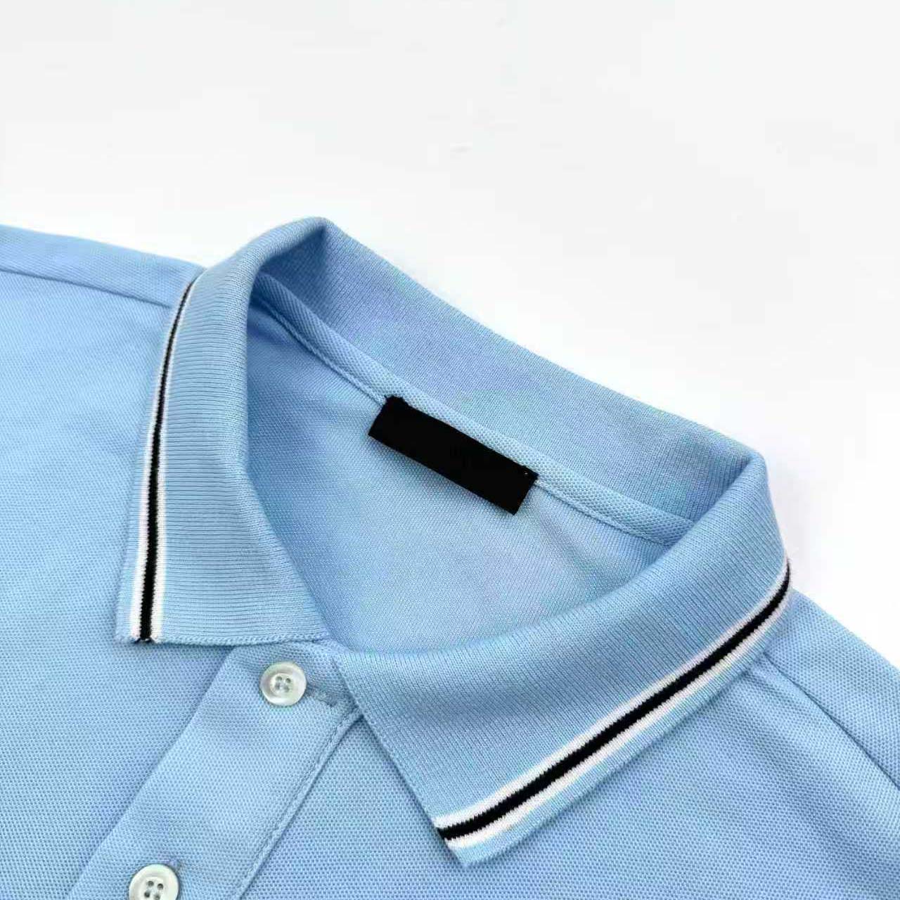 Prada Logo-appliqué Polo Shirt - DesignerGu