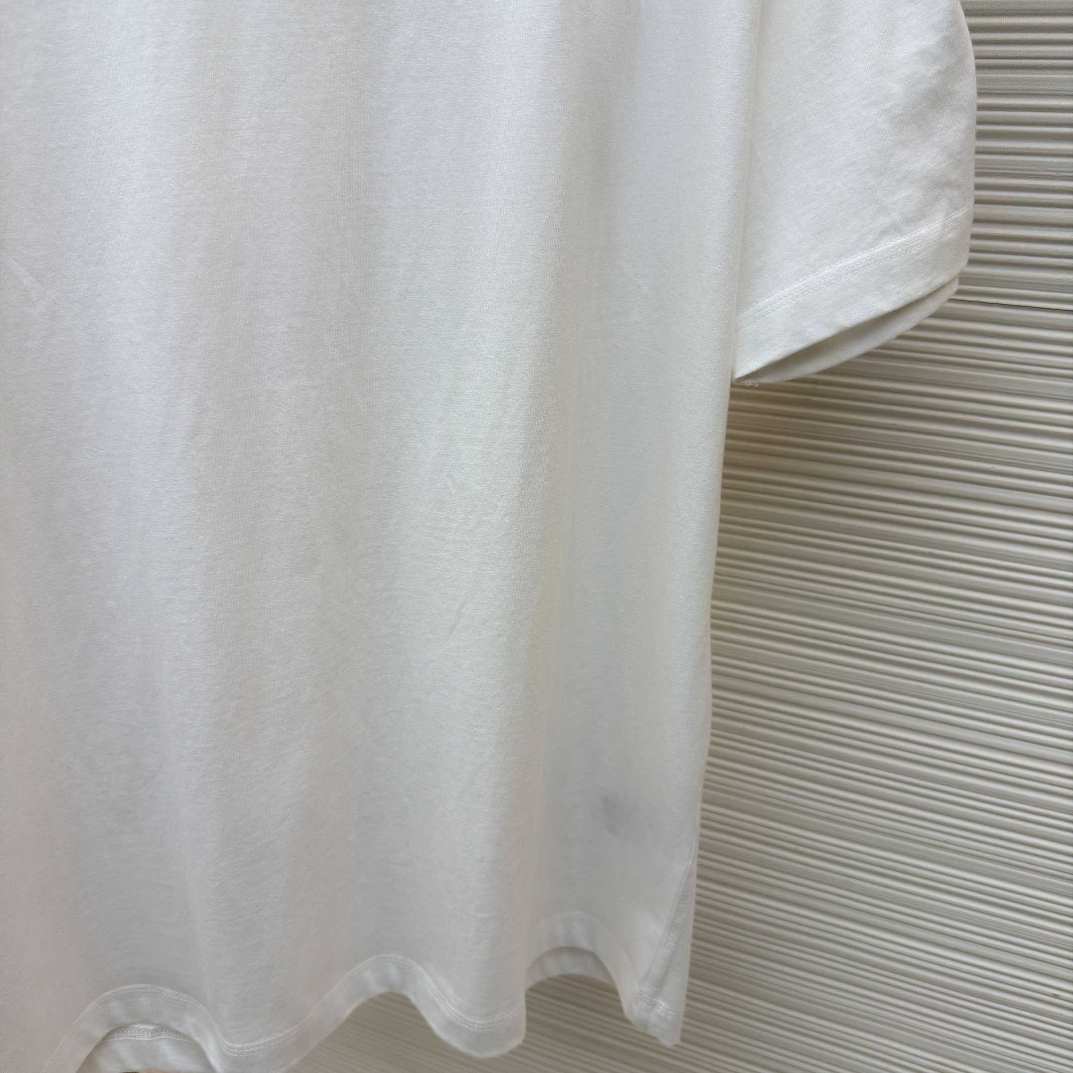 Burberry Check Trim Cotton T-shirt - DesignerGu