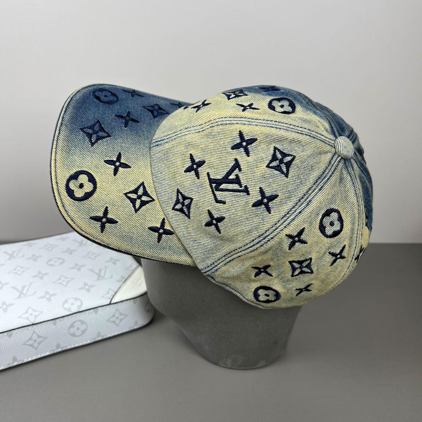 Louis Vuitton Monogram Gradient Hat - DesignerGu