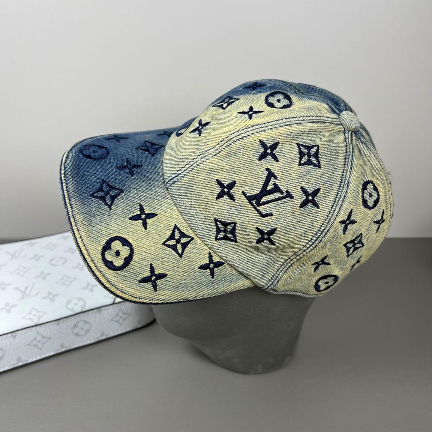 Louis Vuitton Monogram Gradient Hat - DesignerGu