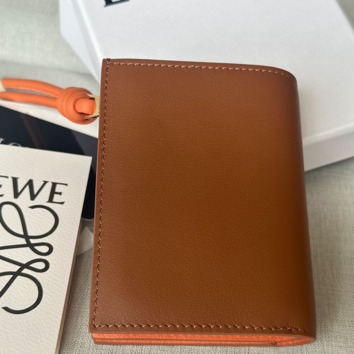 Loewe Knot Compact Wallet - DesignerGu