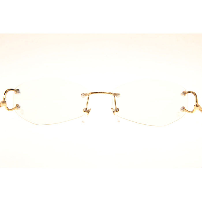 Cartier CT 4193831 Eyeglasses In Gold - DesignerGu