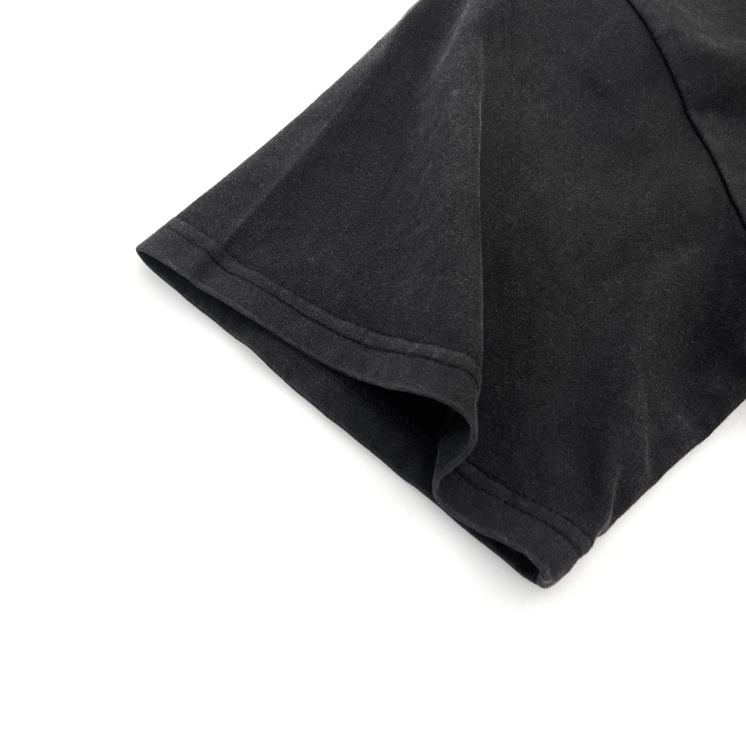 Saint Michael  Lain Short Sleeve Tee 'Black' - DesignerGu