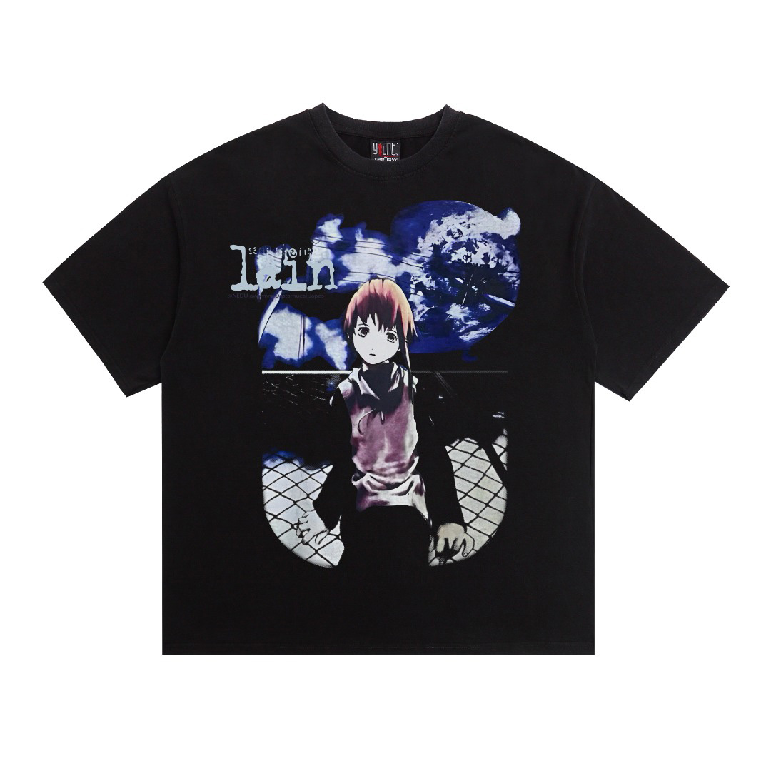 Saint Michael  Lain Short Sleeve Tee 'Black' - DesignerGu