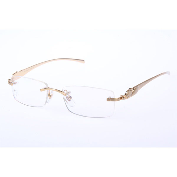 Cartier CT 5102338 Eyeglasses In Gold - DesignerGu