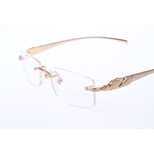 Cartier CT 5102338 Eyeglasses In Gold - DesignerGu