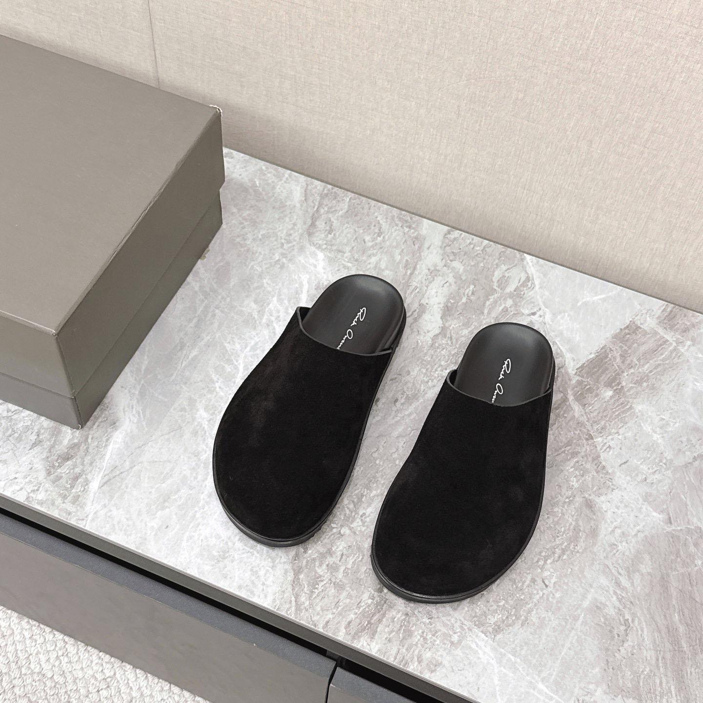 Rick Owens Granola Mules - DesignerGu