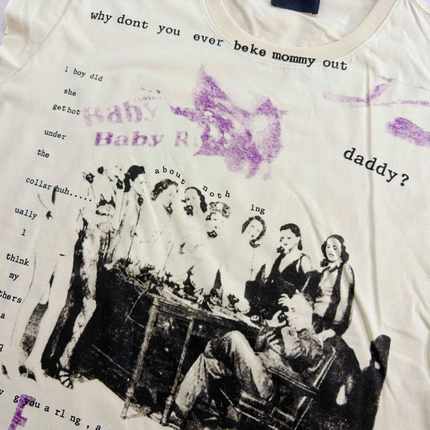 Enfants Riches Déprimés Take Mommy Out T-Shirt 'White' - DesignerGu