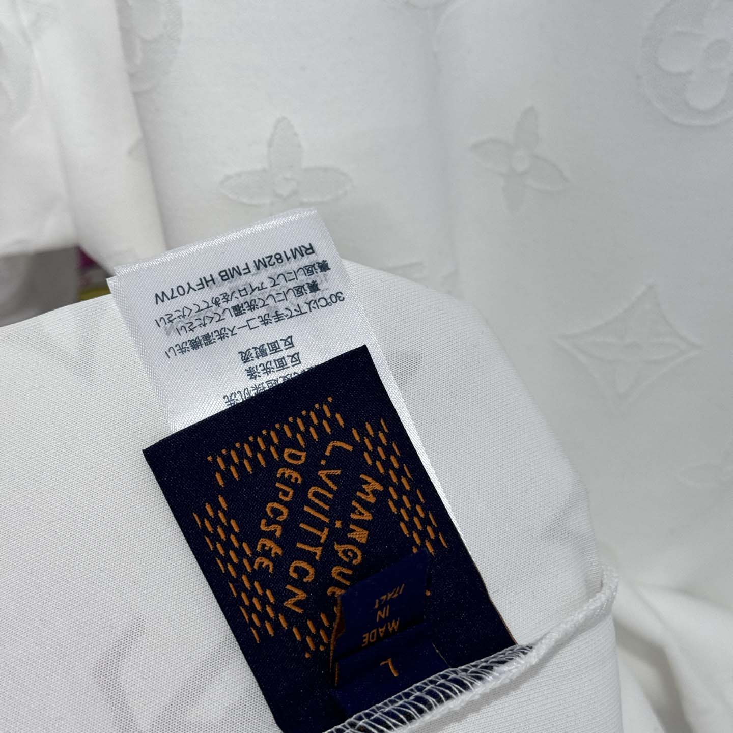 Louis Vuitton Monogram Short-Sleeved Crewneck - DesignerGu