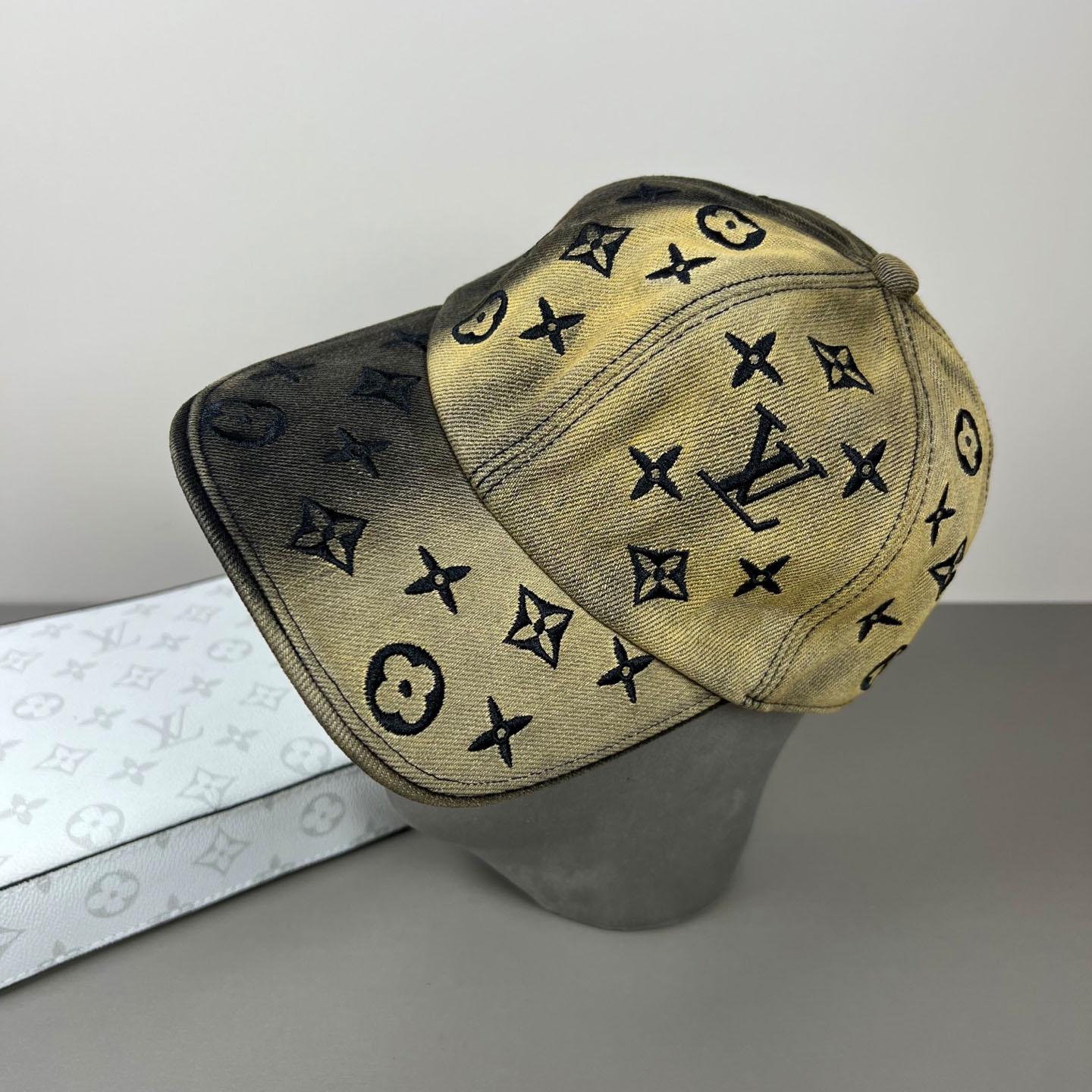 Louis Vuitton Monogram Gradient Hat - DesignerGu
