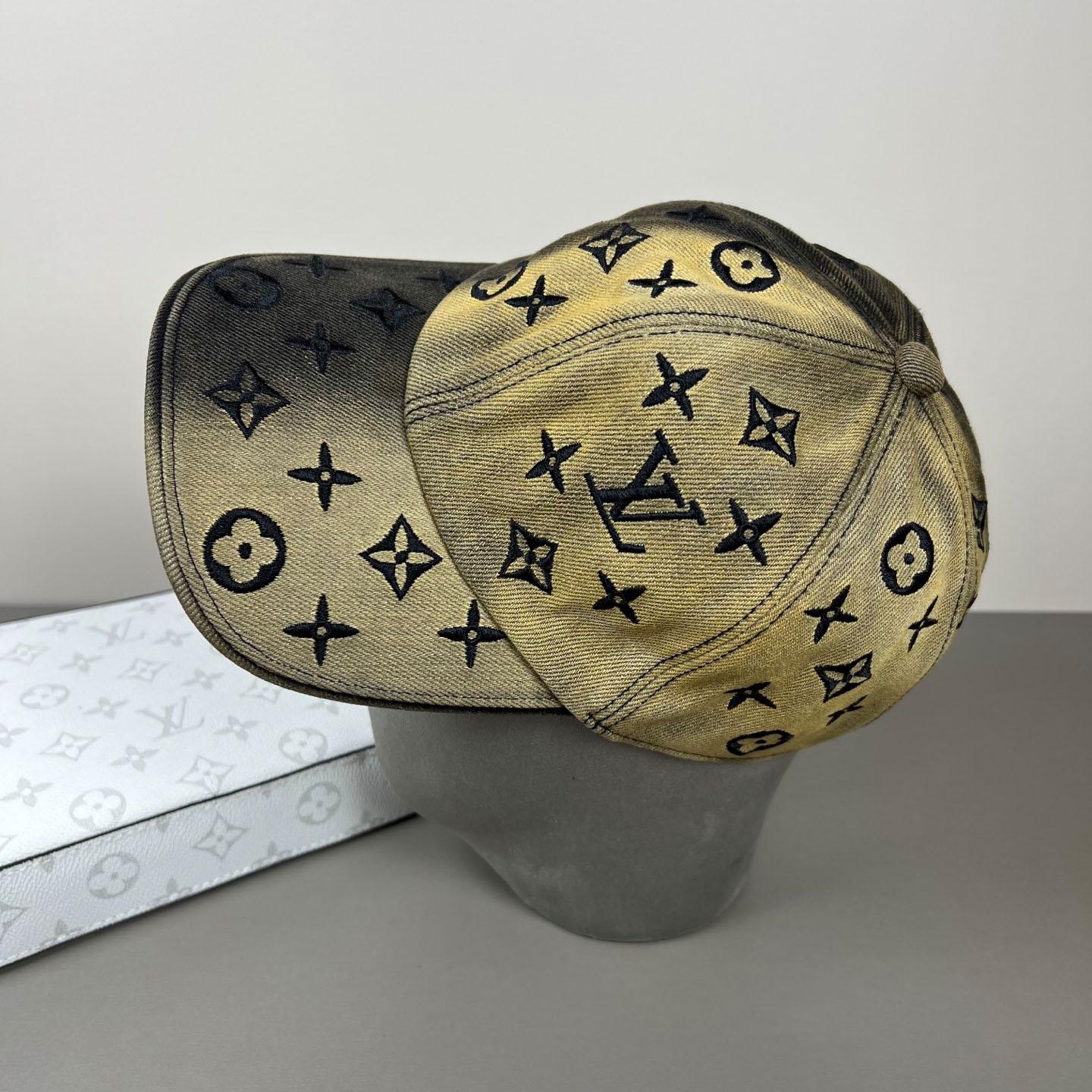 Louis Vuitton Monogram Gradient Hat - DesignerGu