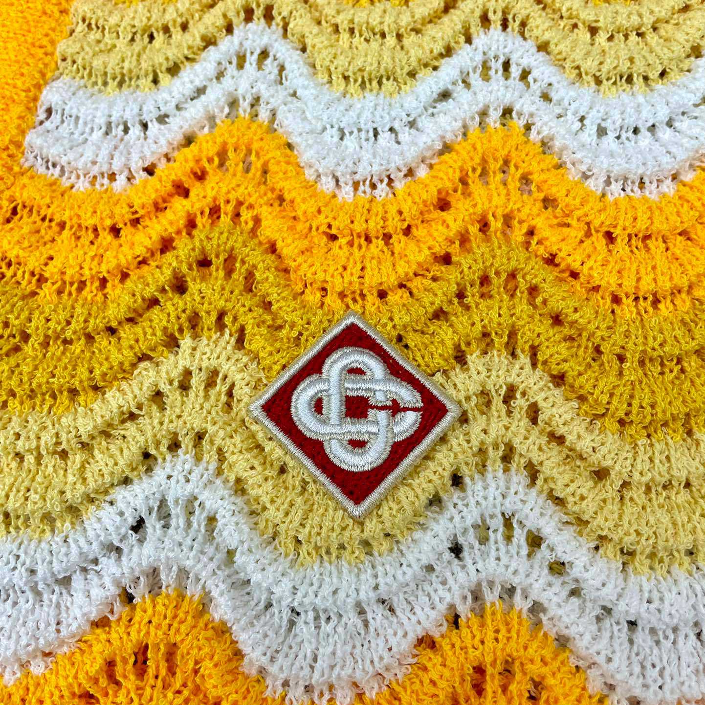 Casablanca Wavy Gradient Open Knit Shirt D009 - DesignerGu