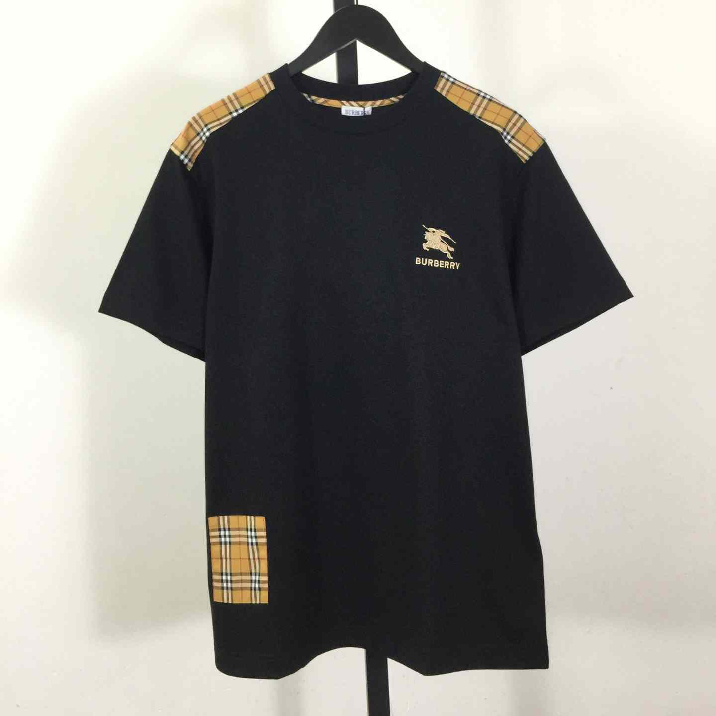 Burberry Check Cotton T-shirt - DesignerGu