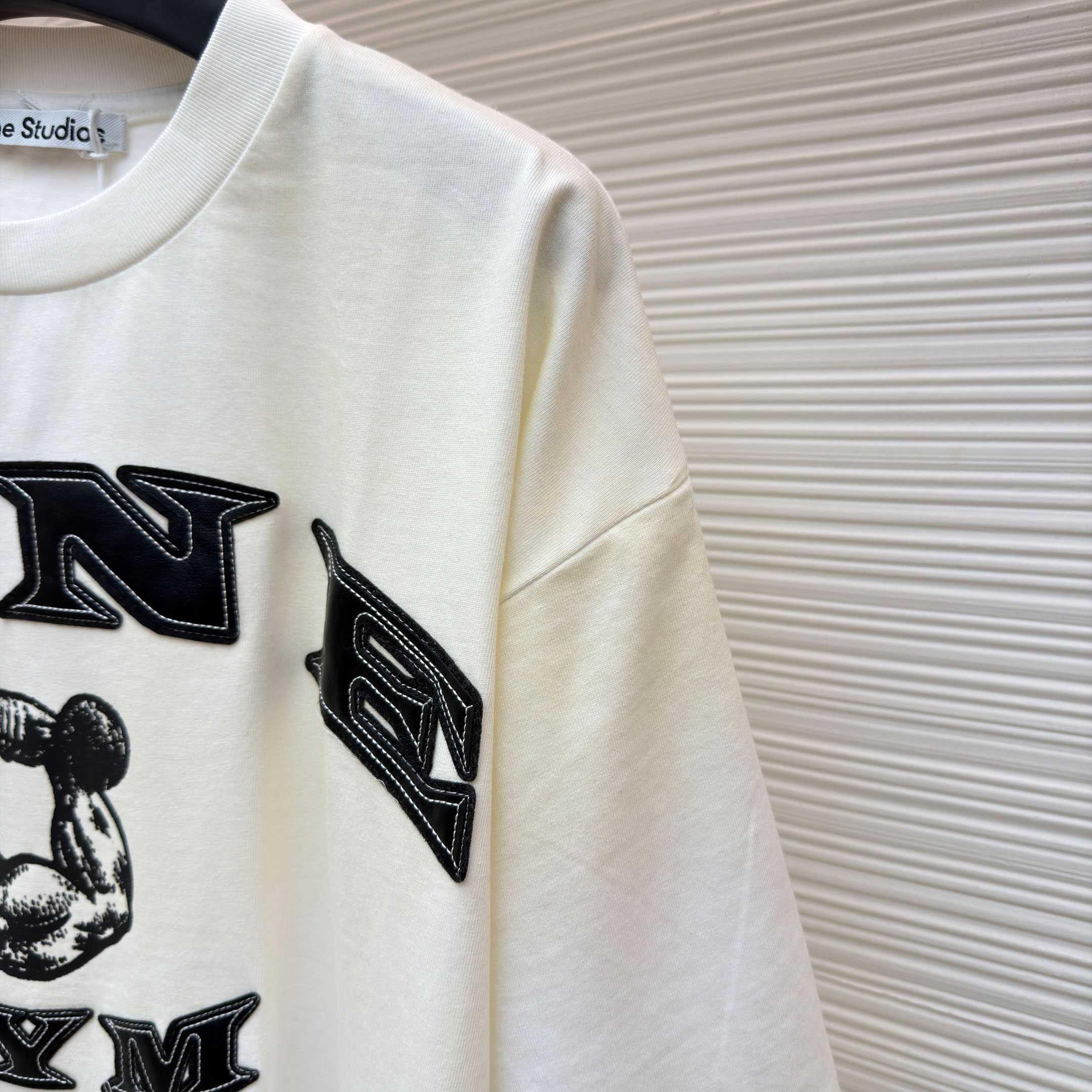 Acne Studios   LAYERED LOGO T-SHIRT  - DesignerGu