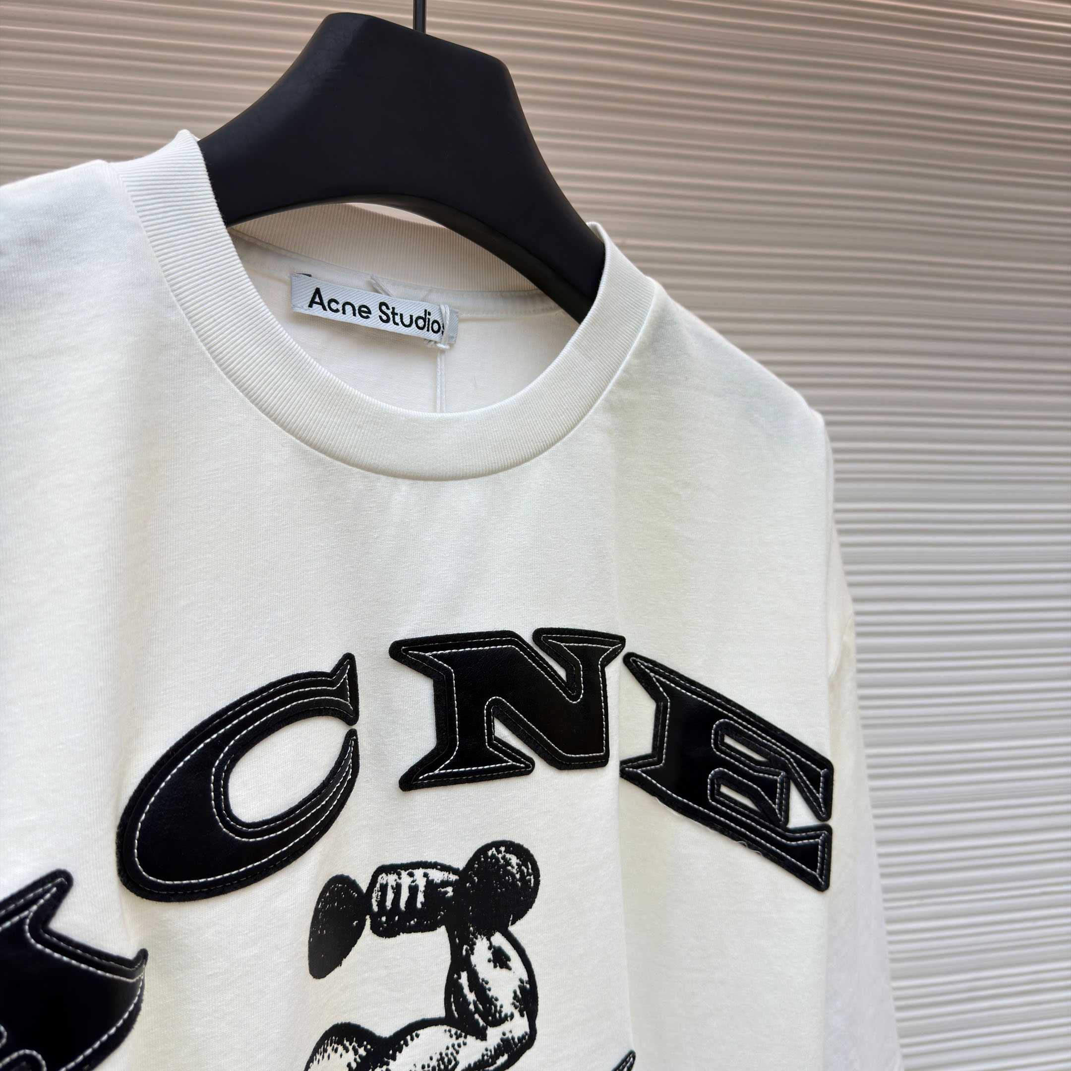 Acne Studios   LAYERED LOGO T-SHIRT  - DesignerGu