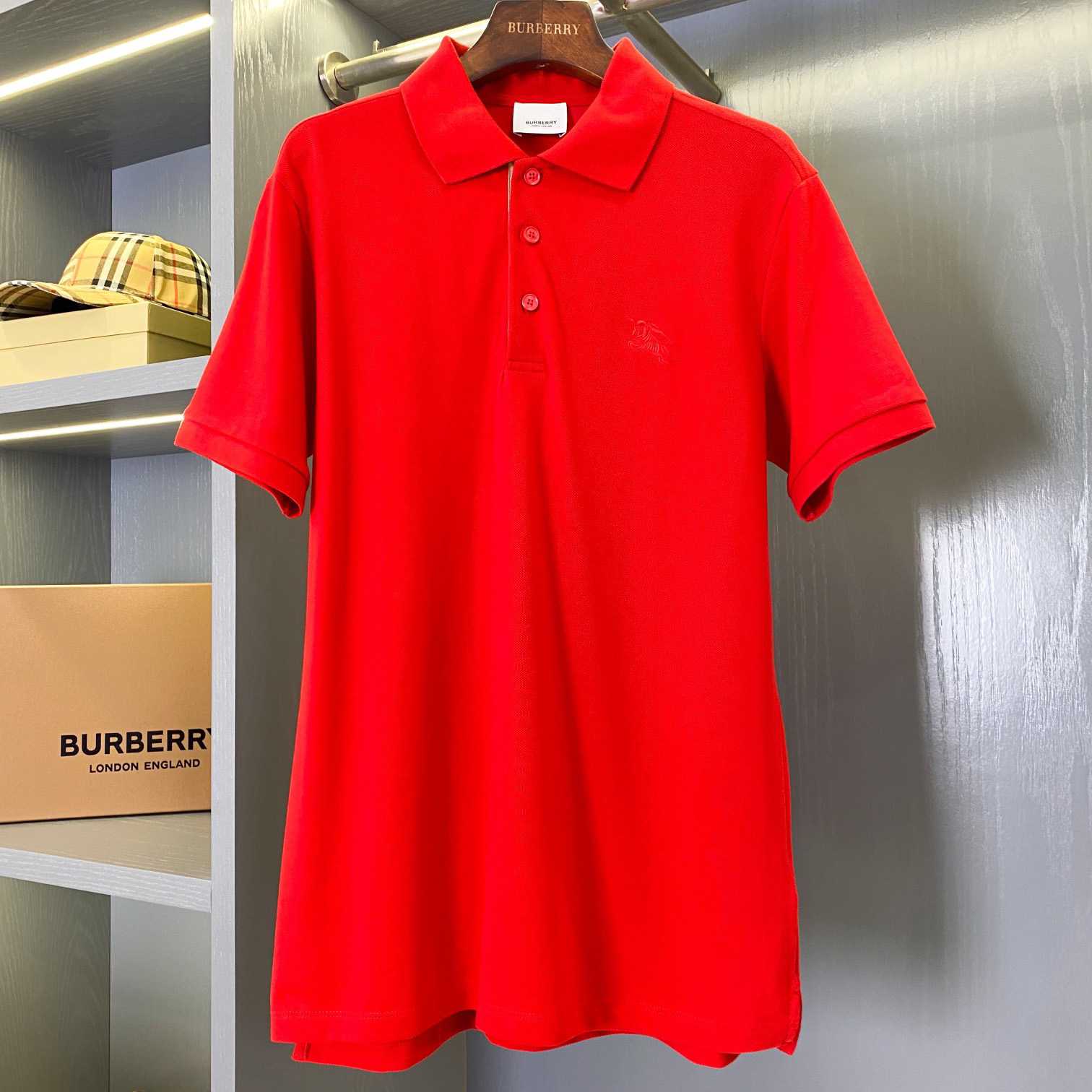 Burberry Cotton Polo Shirt - DesignerGu