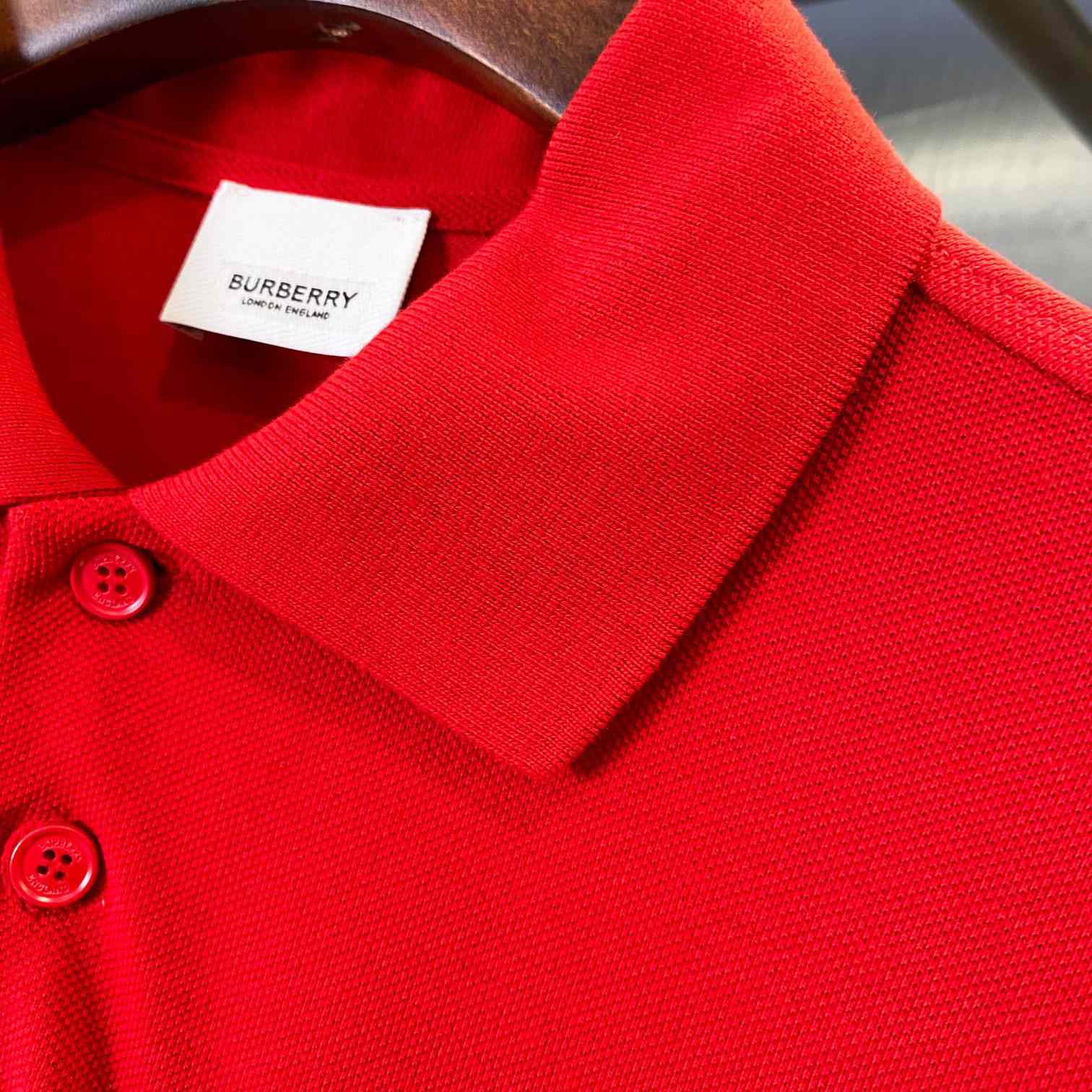 Burberry Cotton Polo Shirt - DesignerGu