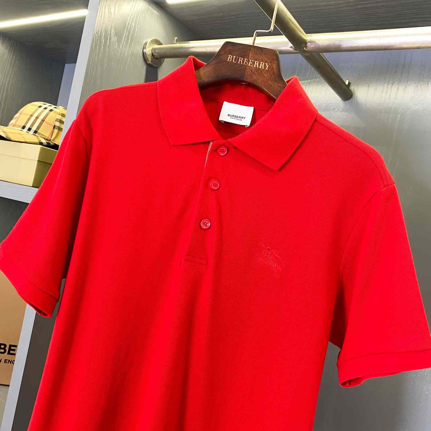 Burberry Cotton Polo Shirt - DesignerGu