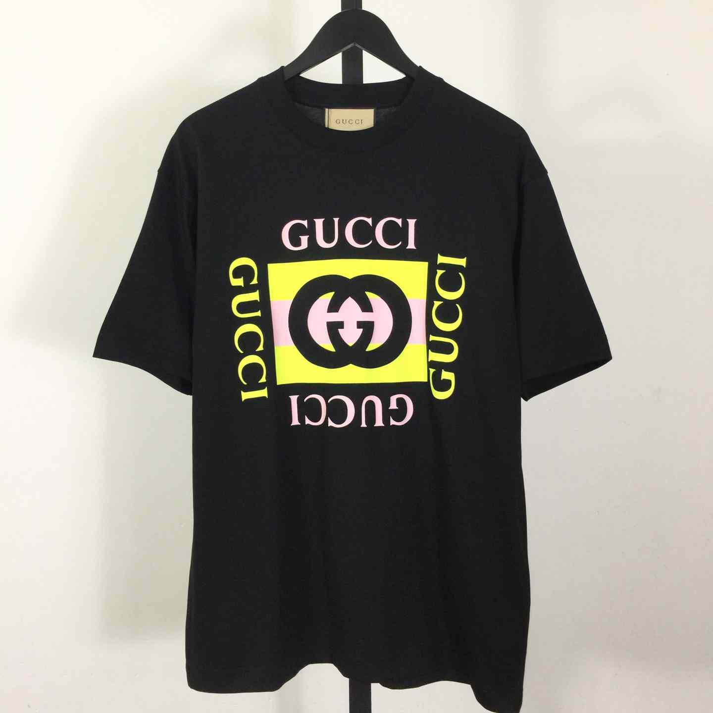 Gucci Jersey T-shirt With Print  - DesignerGu
