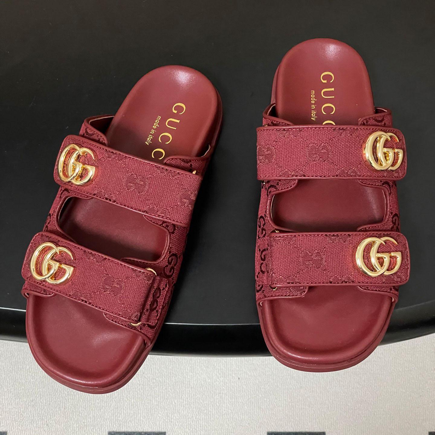 Gucci Sandal With Double G - DesignerGu