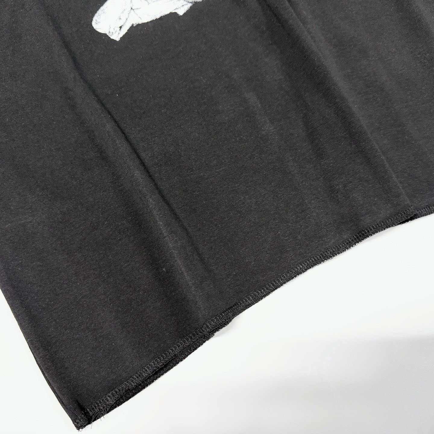 Enfants Riches Déprimés Woman In Sheet Raglan T-Shirt 'Faded Black' - DesignerGu