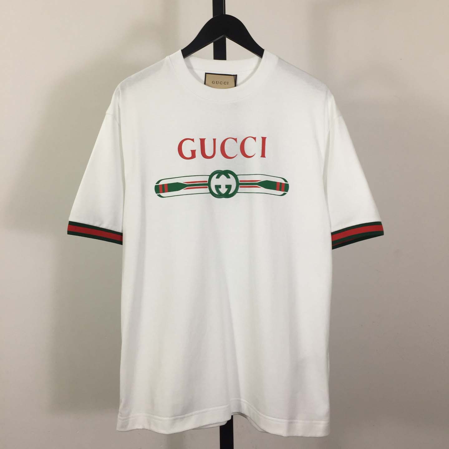 Gucci Jersey T-shirt With Print  - DesignerGu