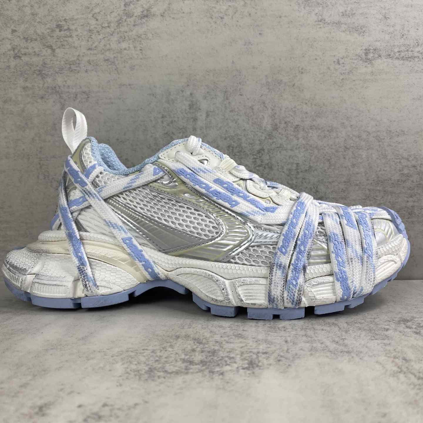 Balenciaga 3XL Extreme Laces Logo Sneaker  - DesignerGu