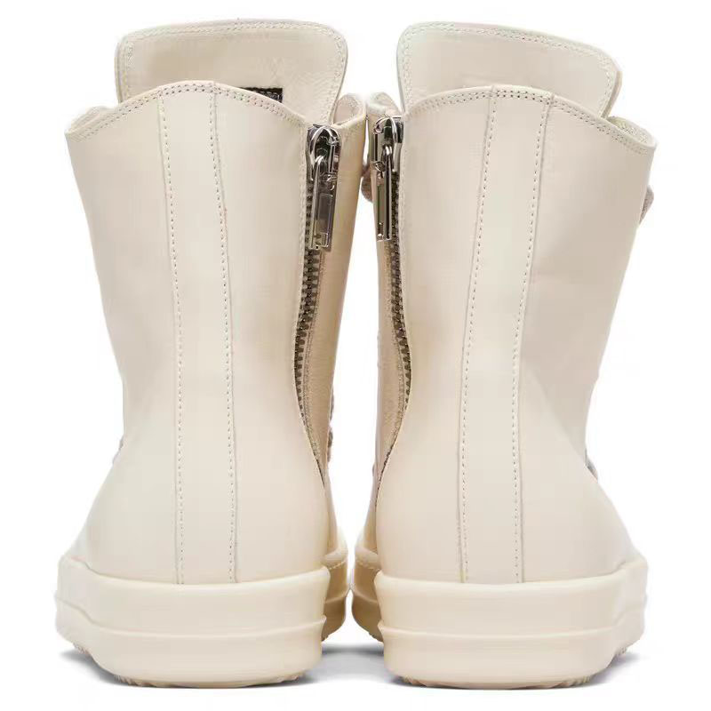 Rick Owens Off-White Temple Jumbolace Sneakers - DesignerGu