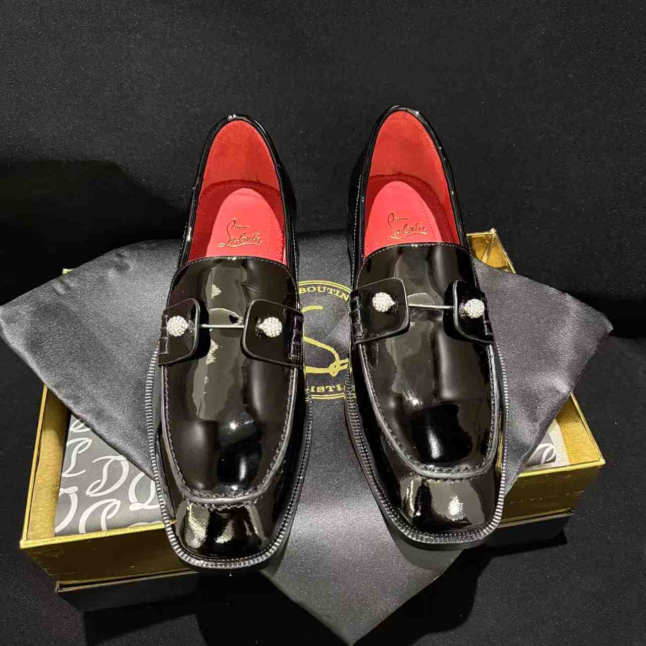 Christian Louboutin Chambelimoc Night Strass - DesignerGu
