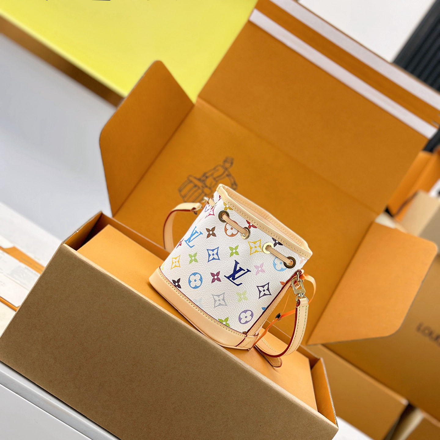 Louis Vuitton LV x TM Nano Noé M27493 - DesignerGu