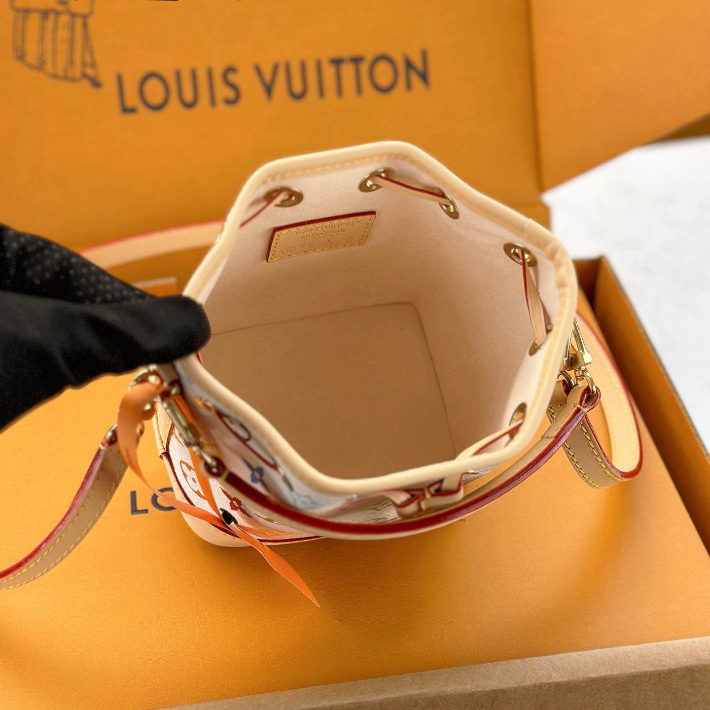 Louis Vuitton LV x TM Nano Noé M27493 - DesignerGu