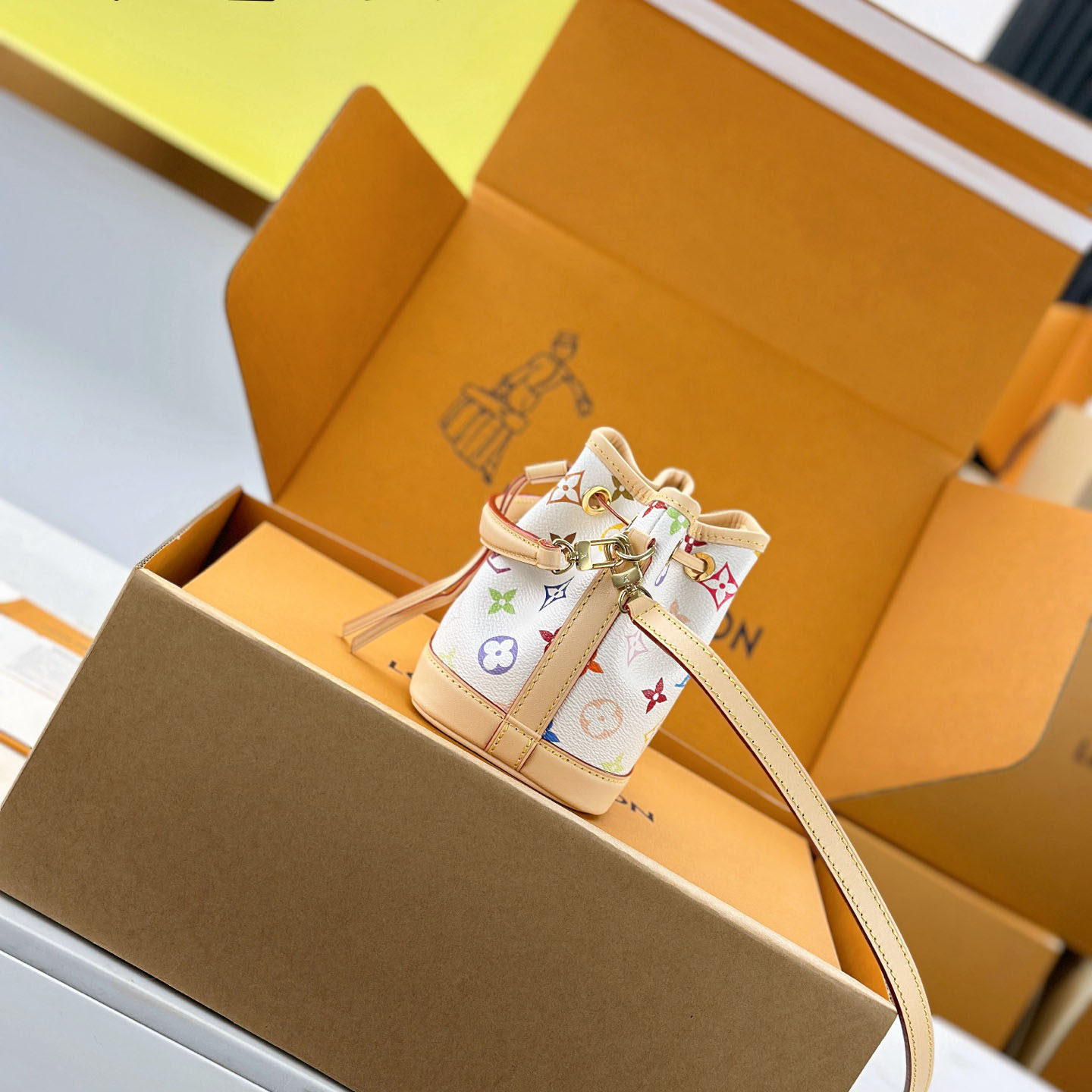 Louis Vuitton LV x TM Nano Noé M27493 - DesignerGu