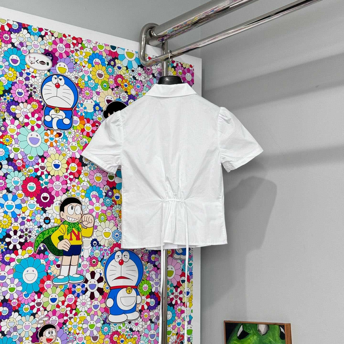 Prada Short-Sleeved Poplin Shirt - DesignerGu