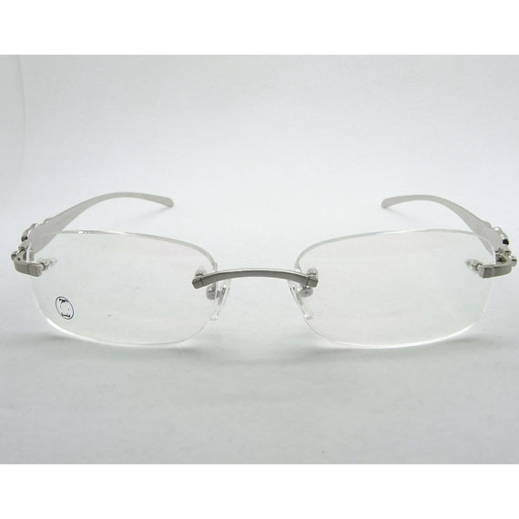 Cartier CT 5102336 Eyeglasses In Silver - DesignerGu