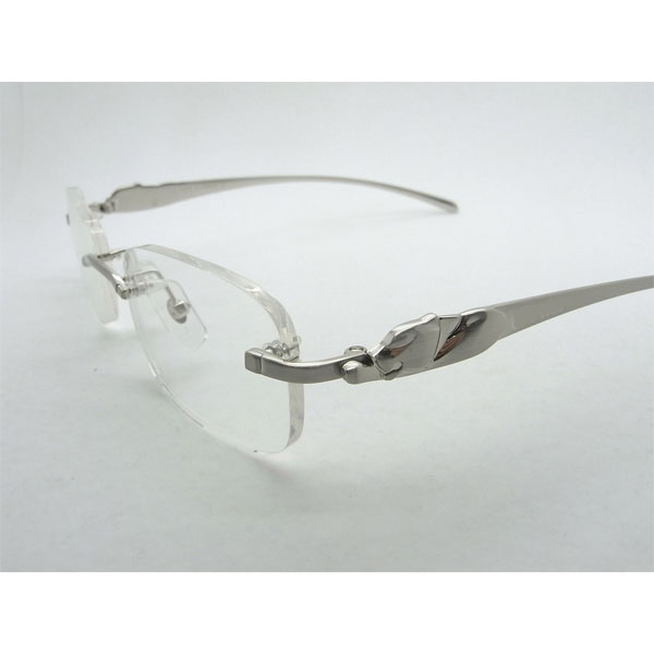 Cartier CT 5102336 Eyeglasses In Silver - DesignerGu