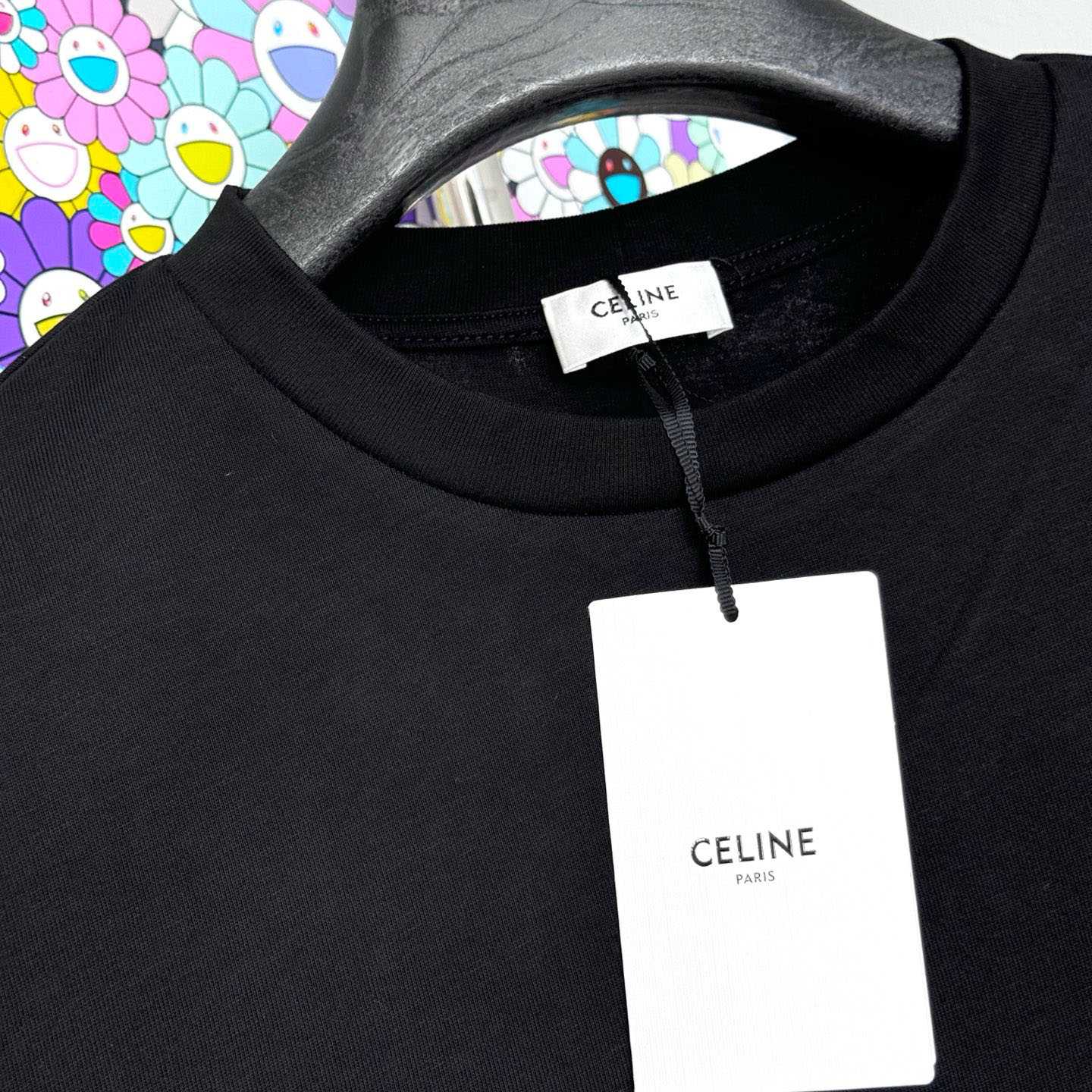 Celine Loose t-shirt IN Cotton Jersey - DesignerGu