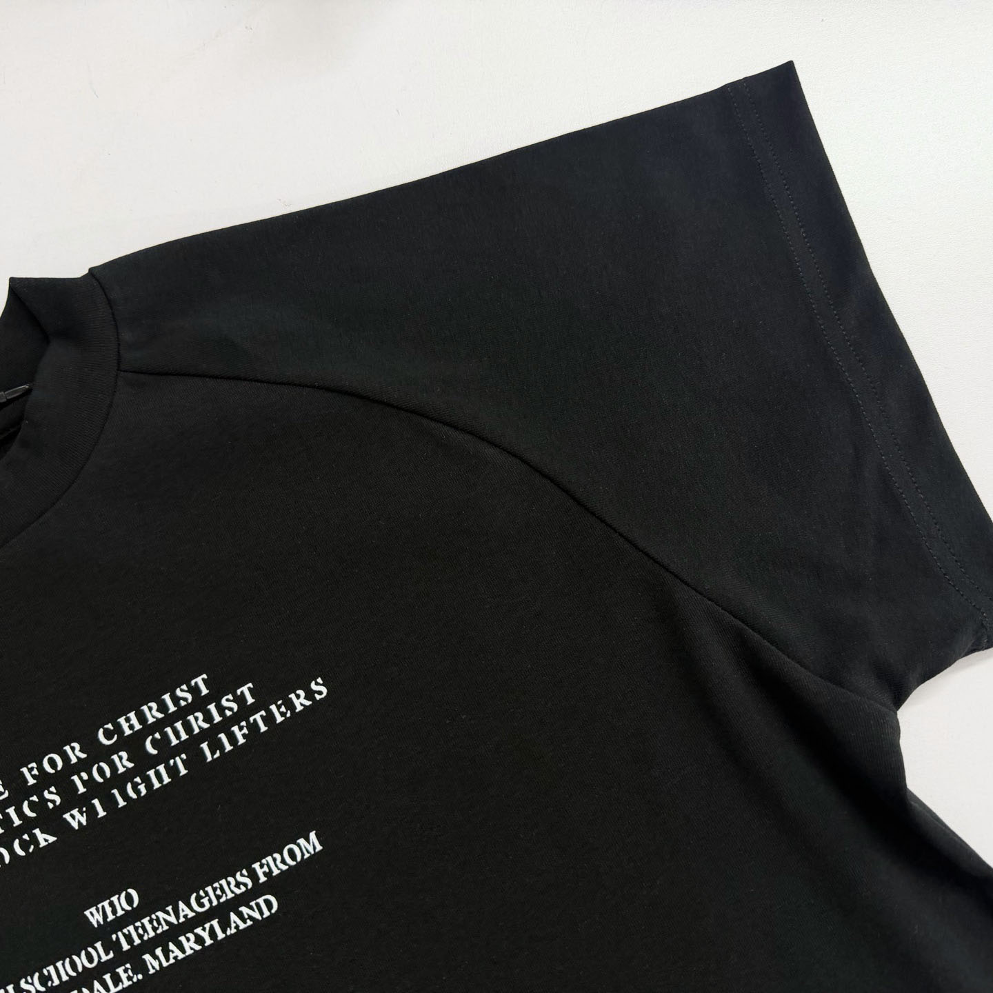 Enfants Riches Déprimés Karate For Jesus Raglan T-Shirt - DesignerGu