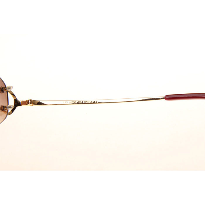 Cartier CT 4193831 Sunglasses In Gold Gradient Brown - DesignerGu