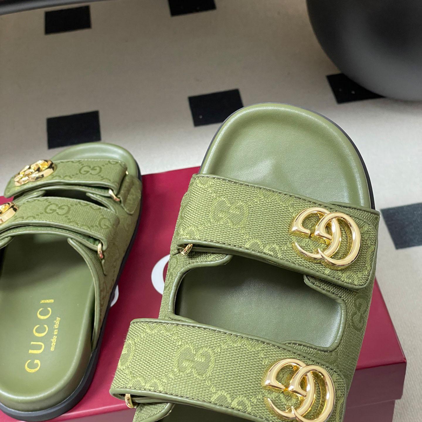 Gucci Sandal With Double G - DesignerGu