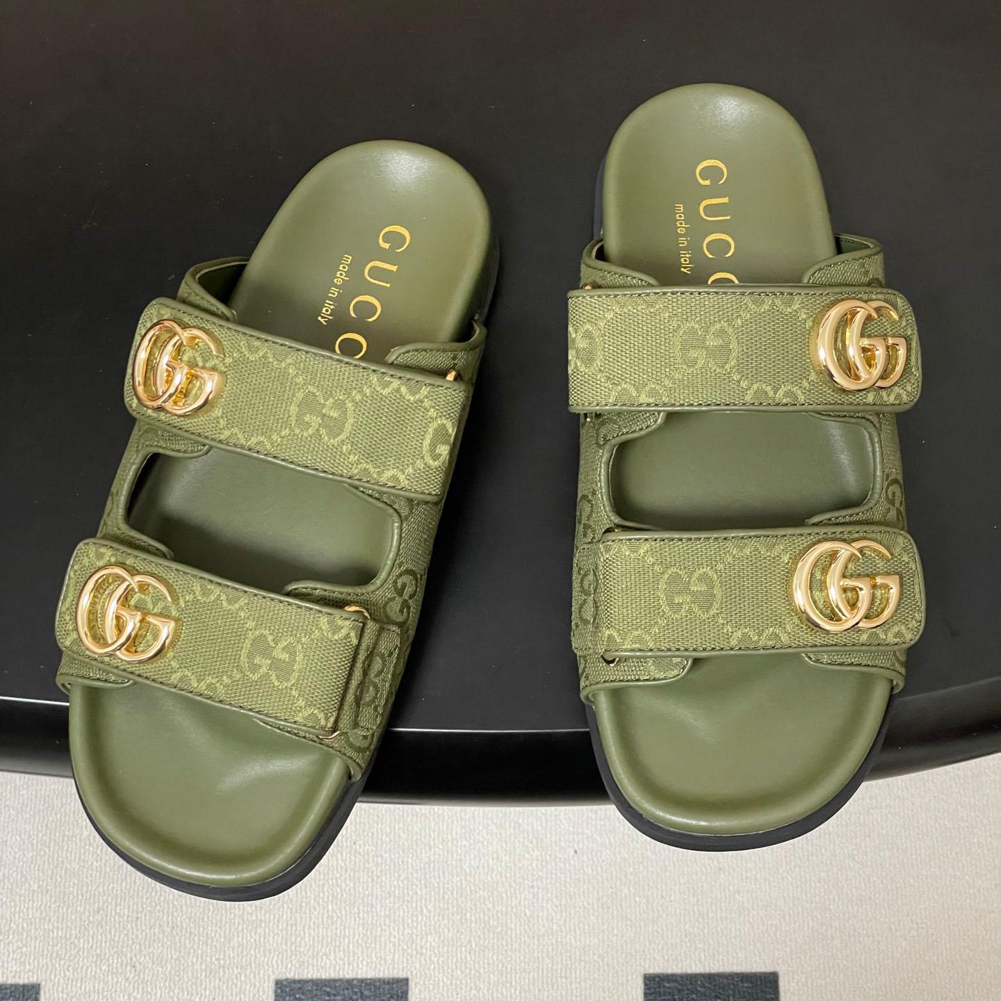 Gucci Sandal With Double G - DesignerGu