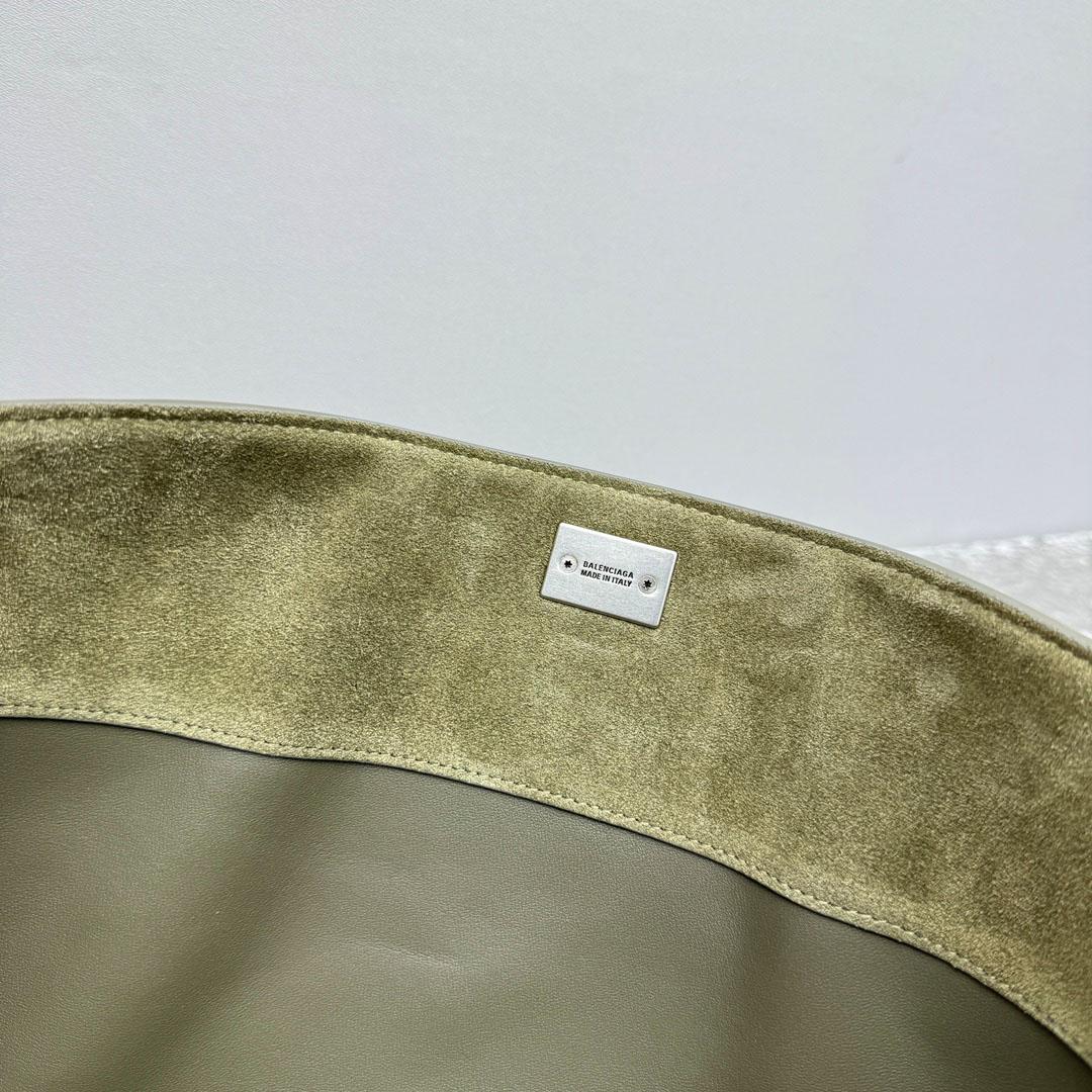 Balenciaga  Rodeo Handbag Medium In Khaki - DesignerGu