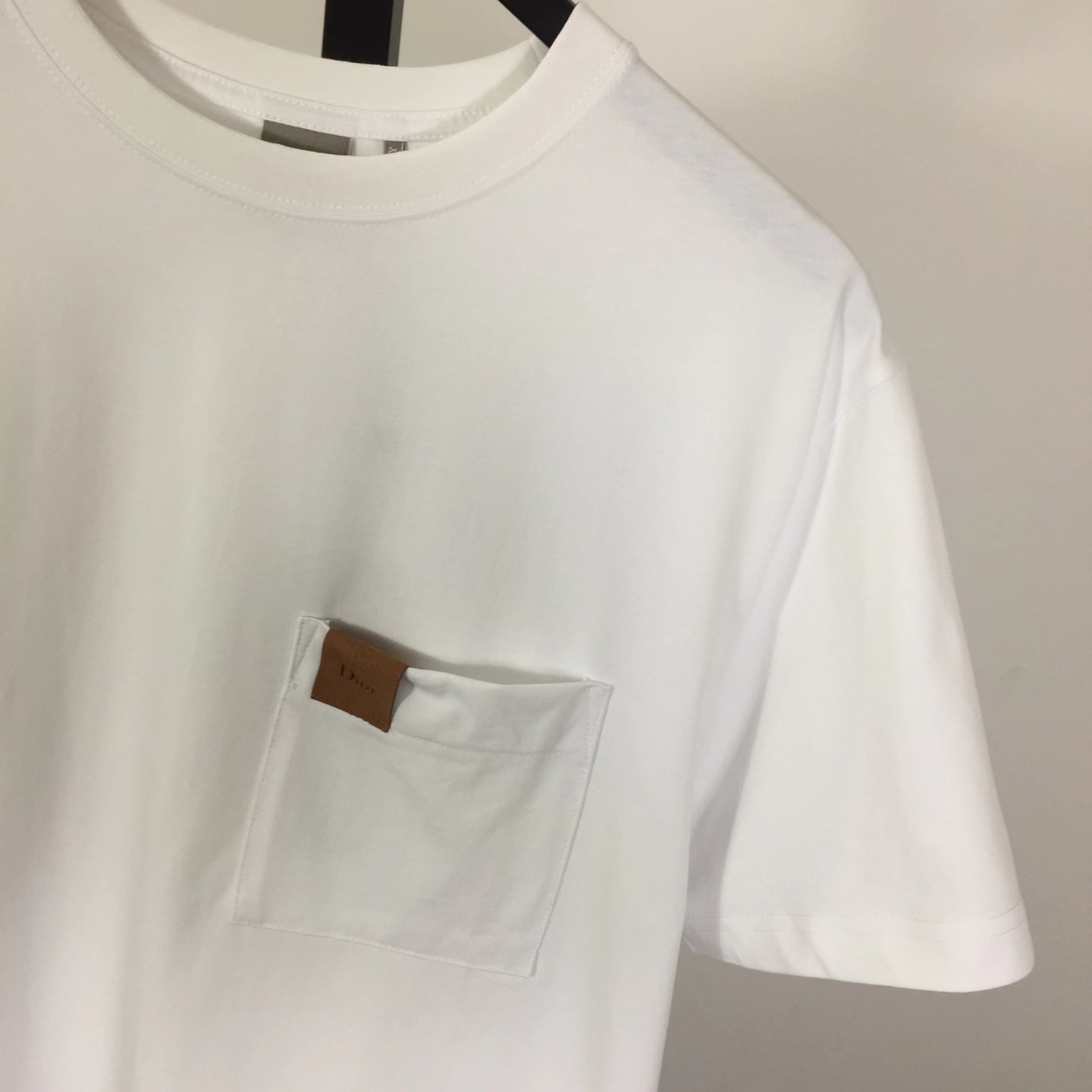 Dior T-Shirt With Pocket, Relaxed Fit   - DesignerGu