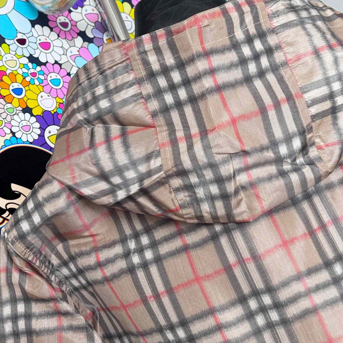 Burberry Gradient Check Hooded Jacket - DesignerGu