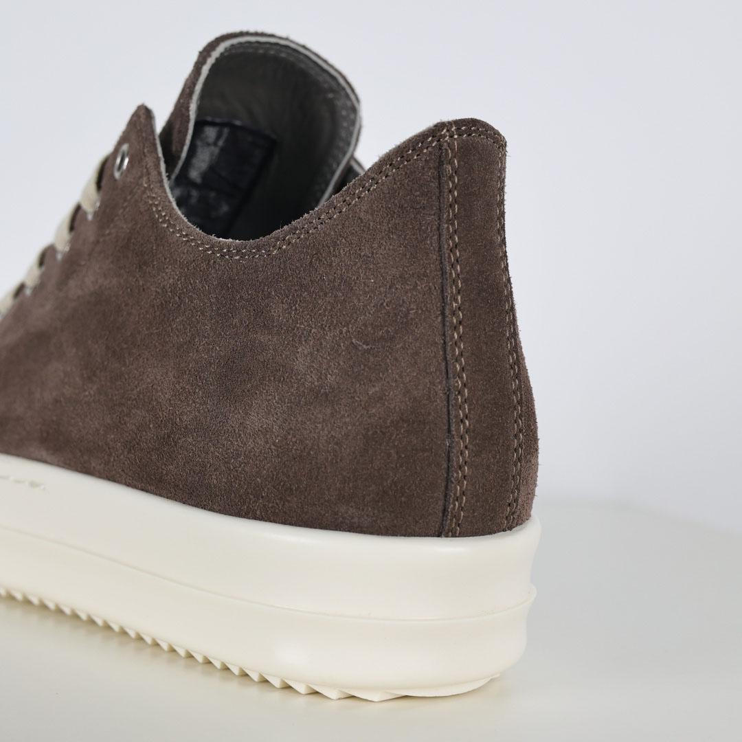 Rick Owens Ramones Suede Sneakers - DesignerGu