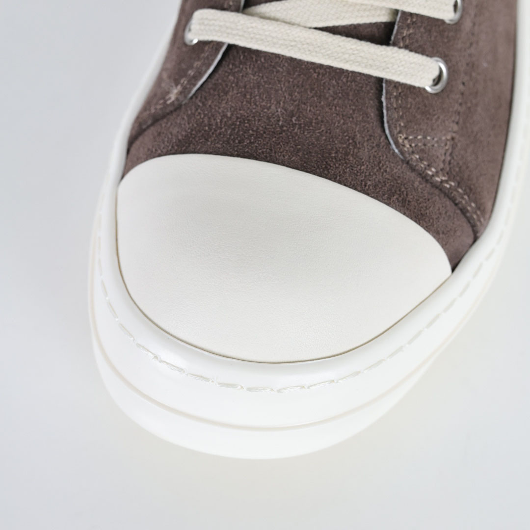 Rick Owens Ramones Suede Sneakers - DesignerGu