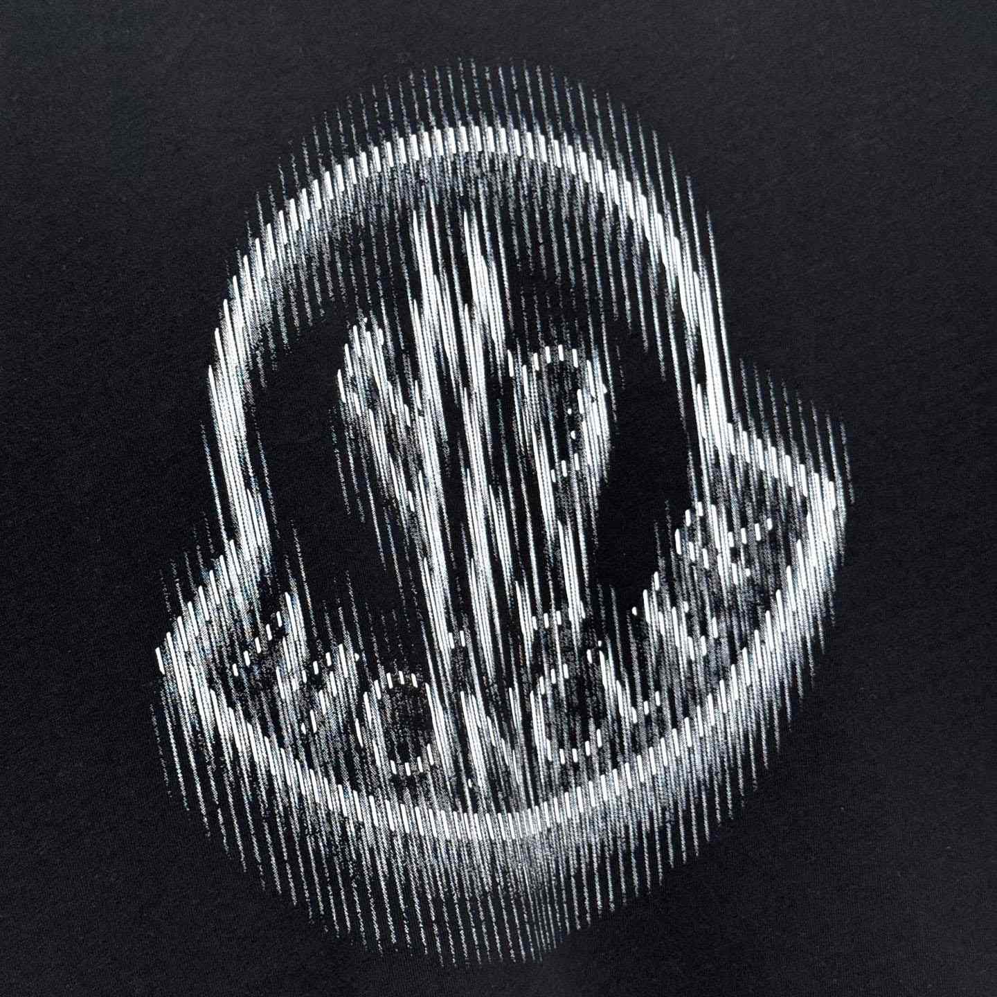 Moncler Blurred Logo Cotton T-Shirt - DesignerGu