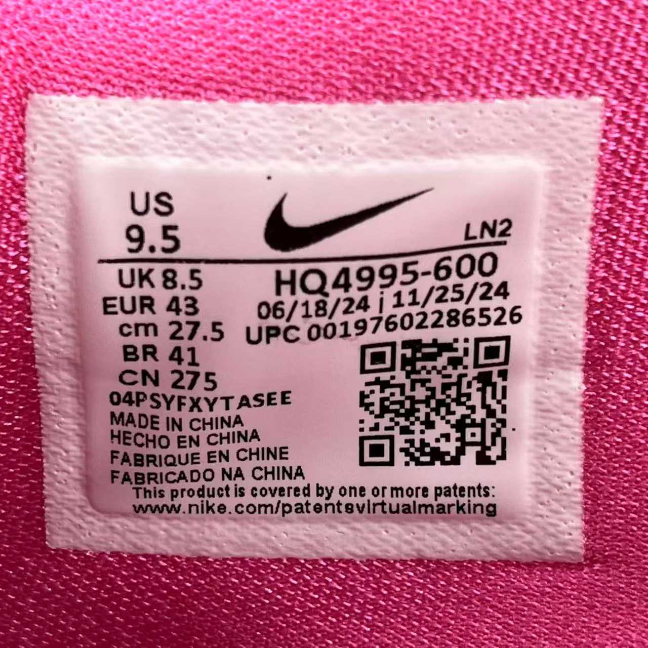 Nike Kobe 9 Low EM Think Pink PE HQ4995-600  - DesignerGu