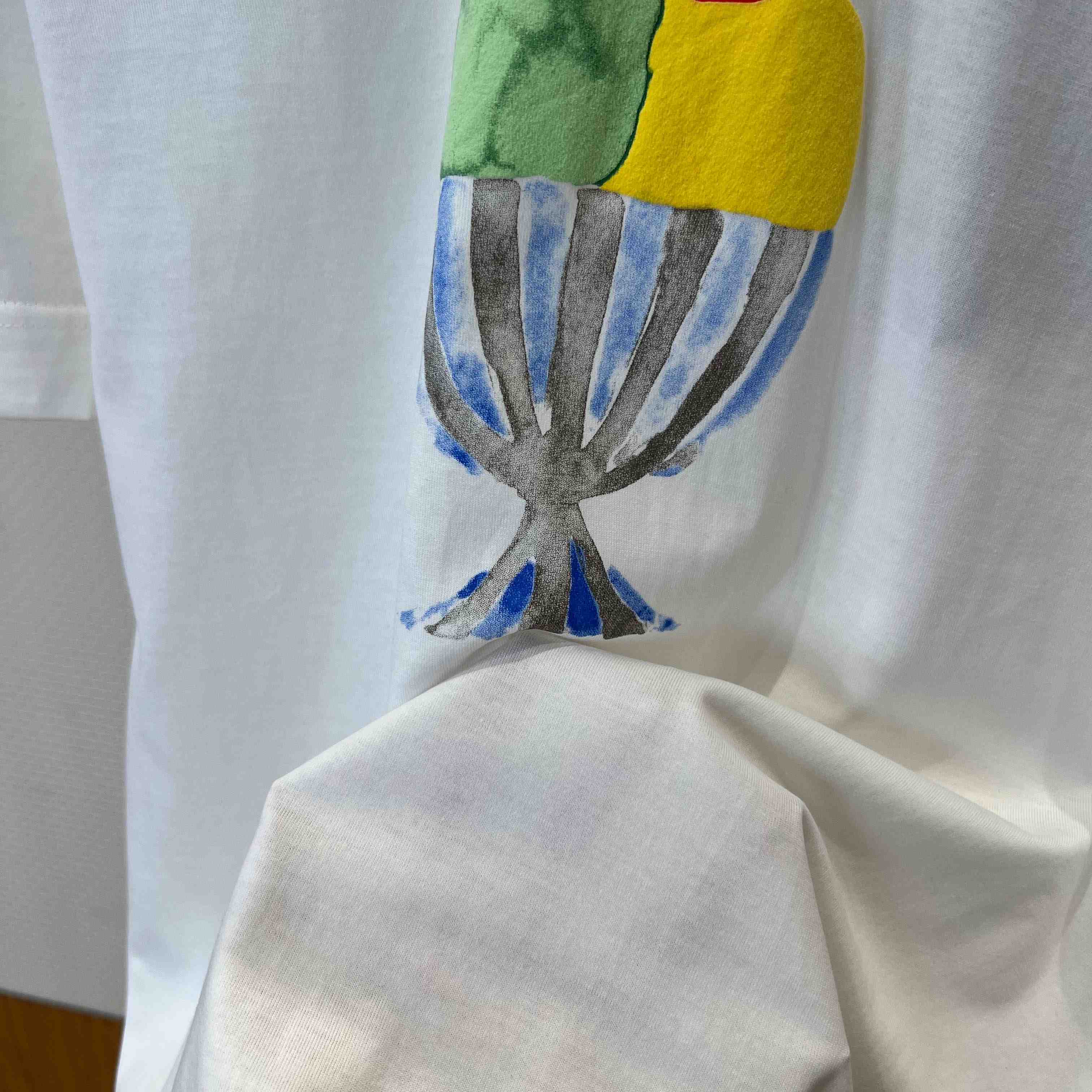 Fendi White Cotton T-shirt - DesignerGu