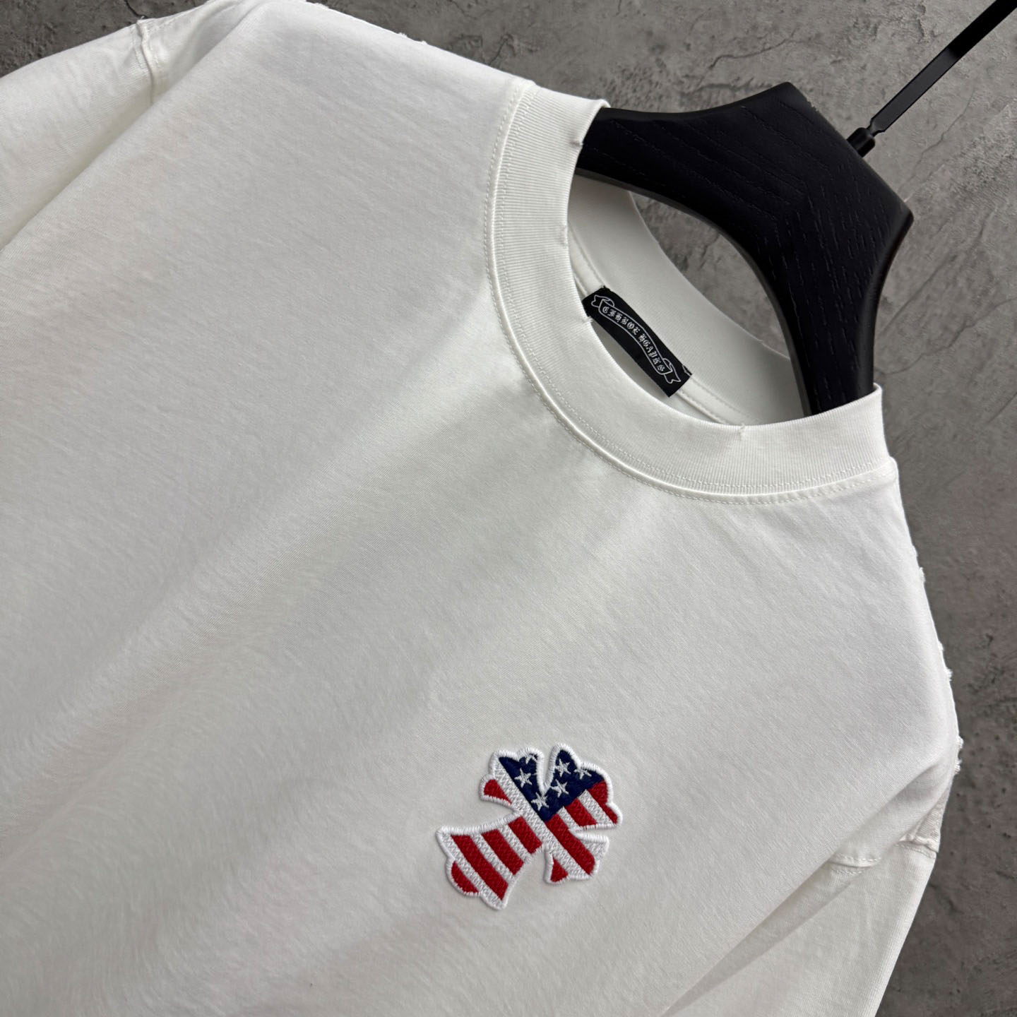 Chrome Hearts Style Cross Graphic Tee 'White' - DesignerGu